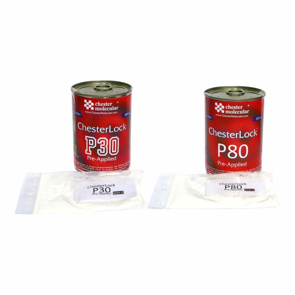 Preapplied adhesives Chester Molecular